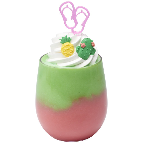 Tropical Vibes Royal Icing Decoration