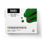 Liquitex Professional Soft Body Acrylic Paint Essential Colors 22 mL Set of 12