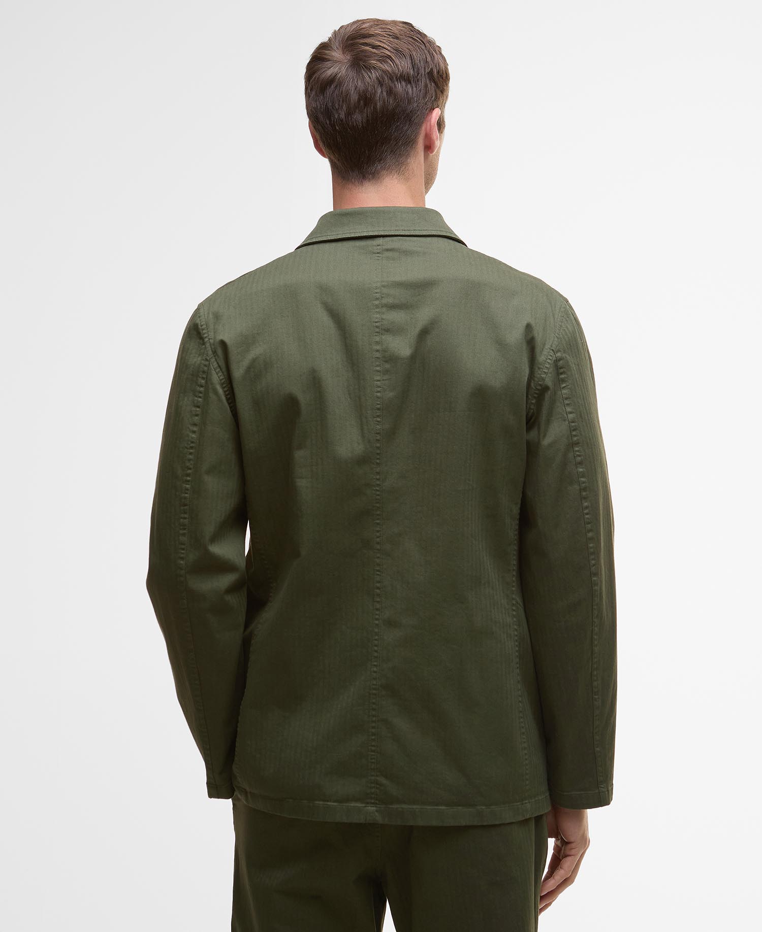 Herringbone Cotton Worker Jacket image number 2