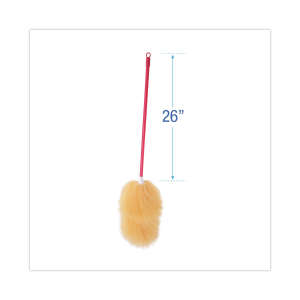 Boardwalk, Lambswool Duster With 26" Plastic Handle, Assorted Colors, Lambswool, Assorted