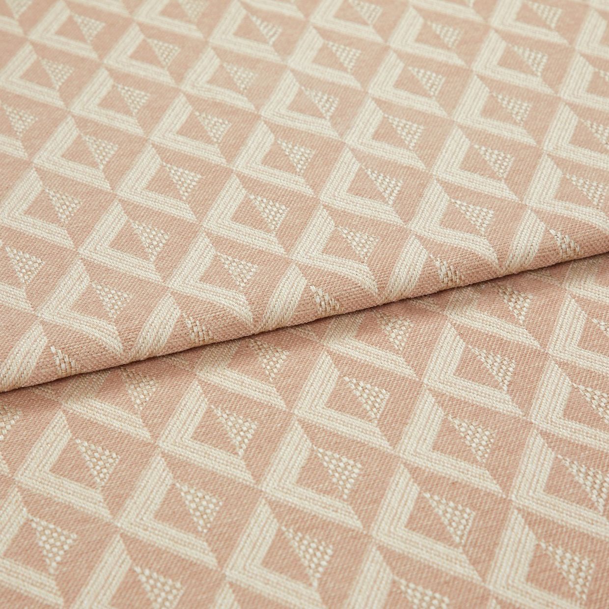 Zircon Rosedust Roman blind