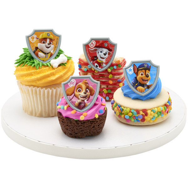 PAW Patrol Reporting for Duty Cupcake Rings