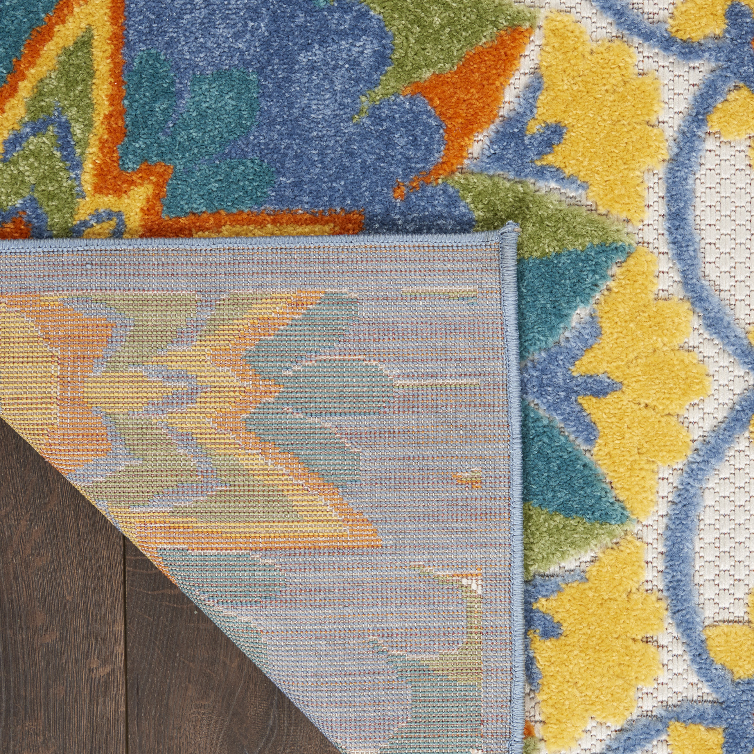 Nourison Aloha 3'6" x 5'6" Multicolor Transitional Rug