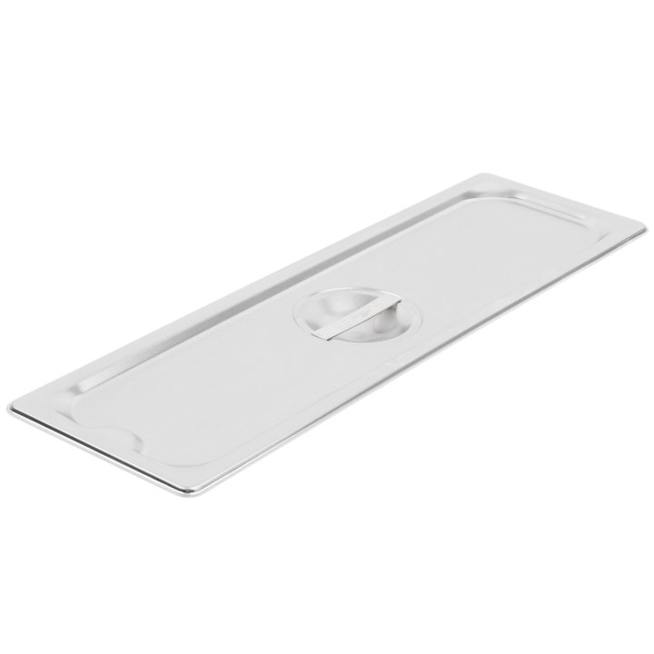 Half-long-size Super Pan 3® solid stainless steel cover
