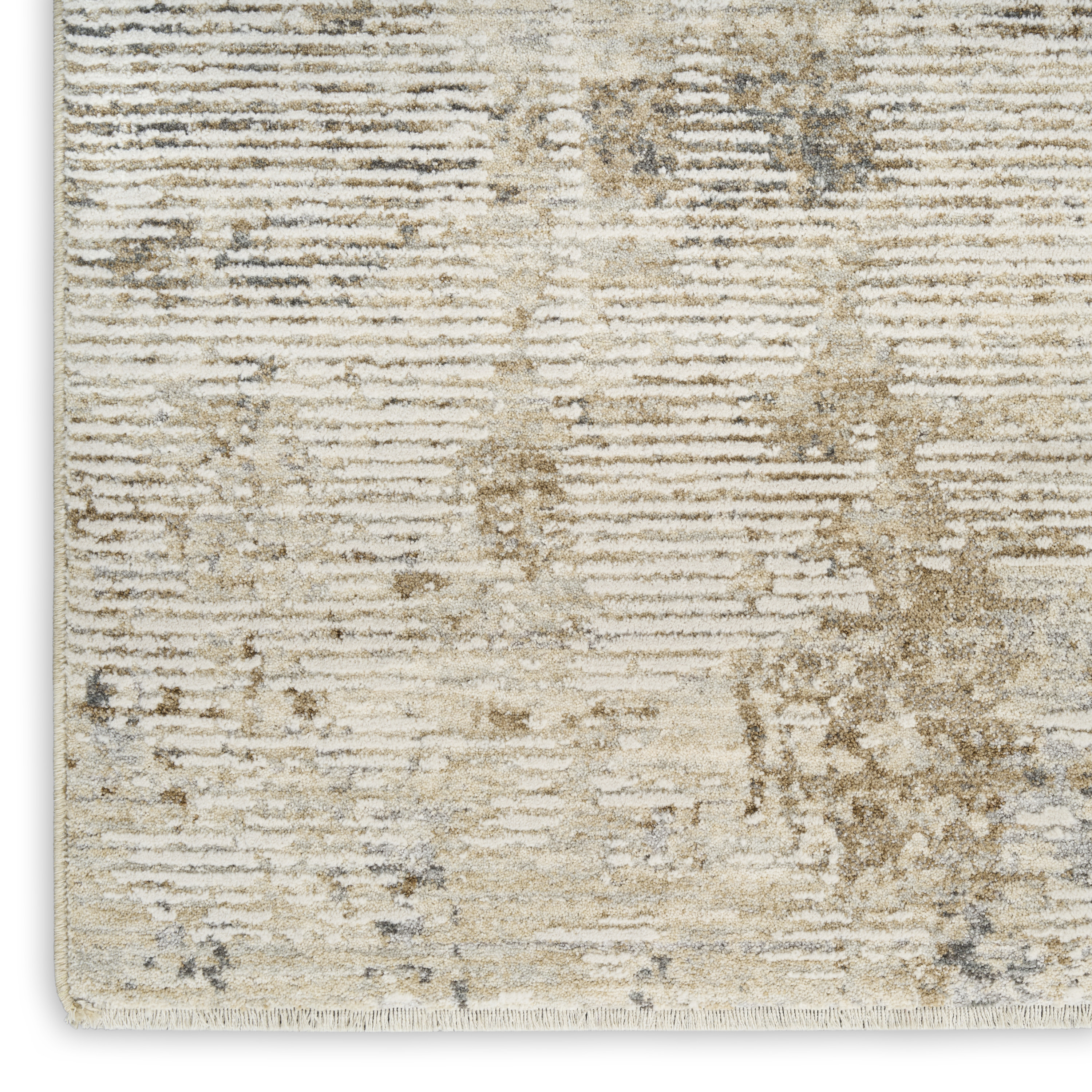 Calvin Klein CK078 Summit 5'3" x 7'9" Natural Grey Modern Indoor Rug