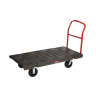 Rubbermaid Commercial, Heavy Duty 30" X 60", Platform Truck, Black