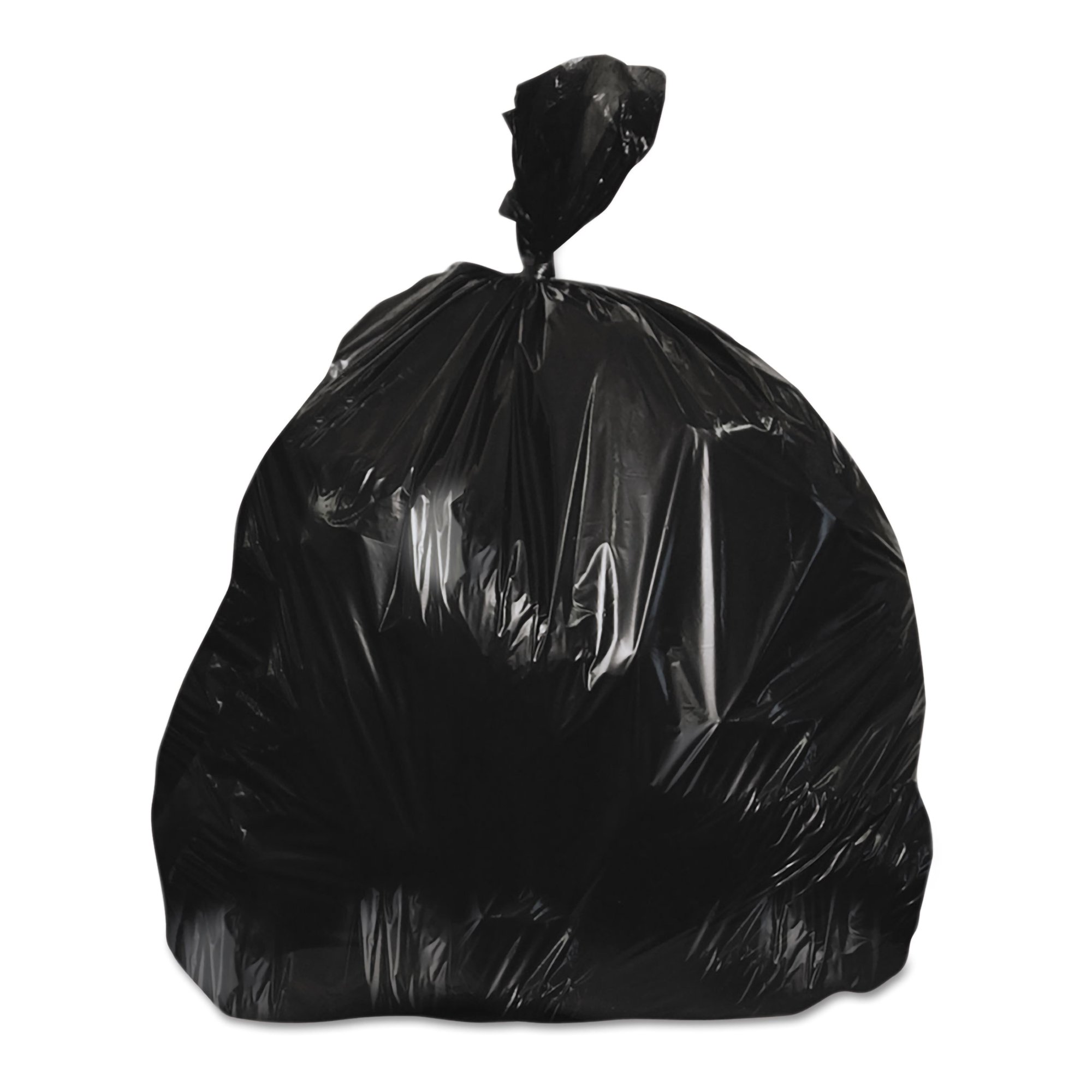 Trash Bag Heritage 10 gal. Black LLDPE 0.35 mil 23 X 24 Inch Star Seal Bottom Dispenser Box MK 1212384