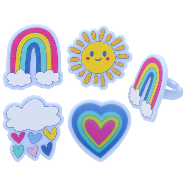 Joyful Sunshine Cupcake Rings