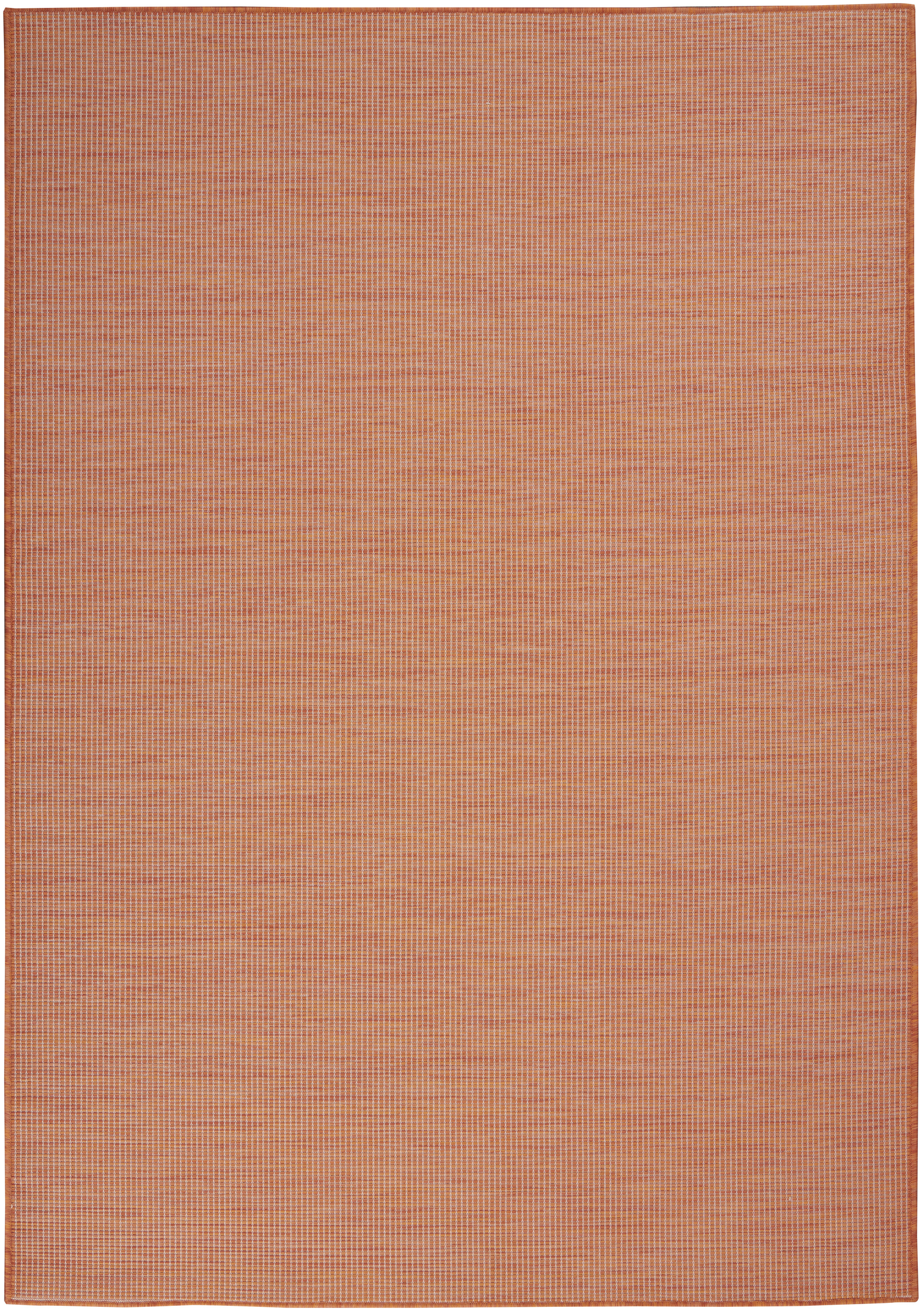 Nourison Positano 4' x 6' Terracotta Modern Rug