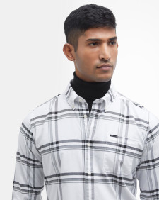 Nethertown Tailored Long-Sleeved Shirt Classic White