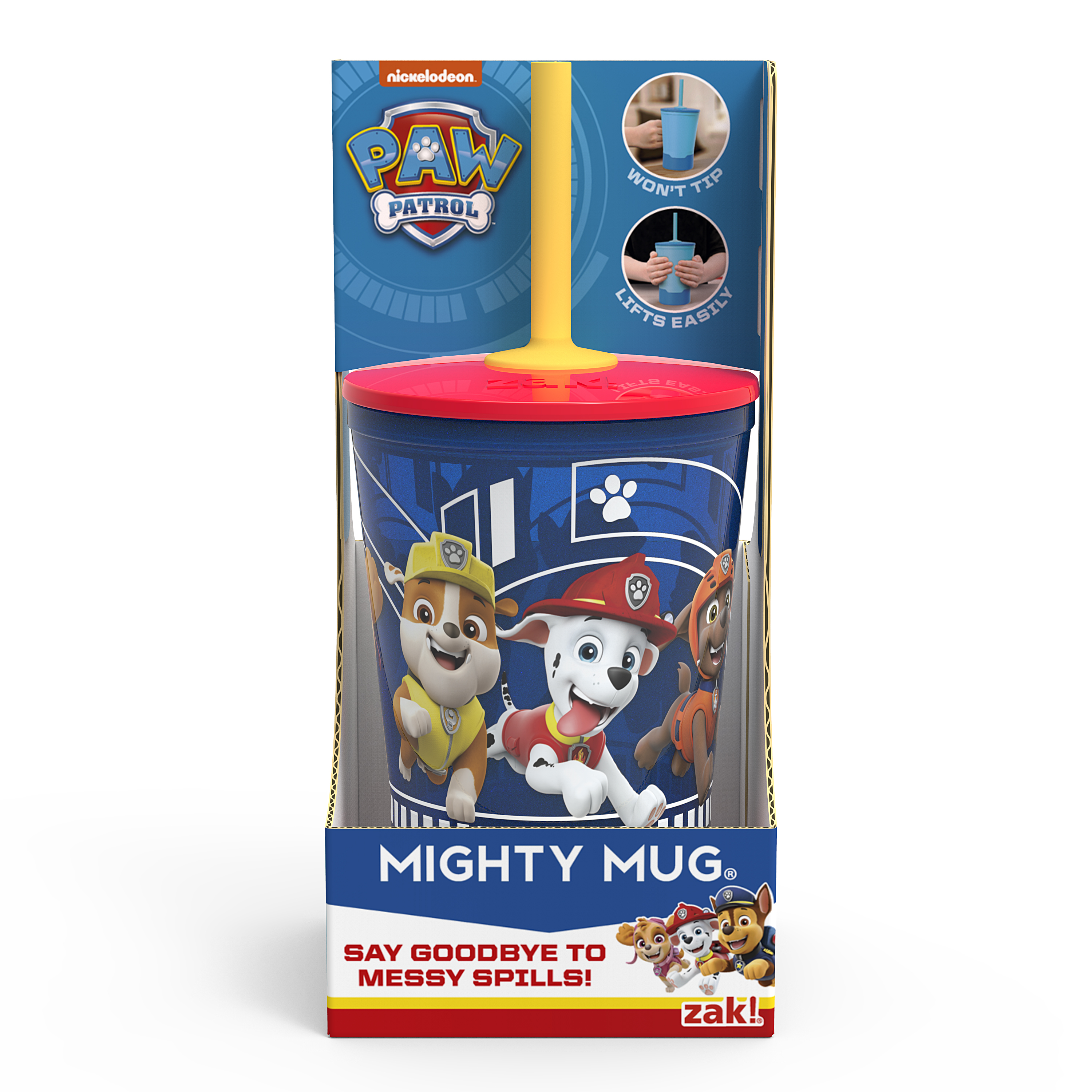 Paw Patrol 16 ounce Mighty Mug Tumbler with Straw, Chase, Marshall & Friends slideshow image 4 Paw Patrol 16 ounce Mighty Mug Tumbler with Straw, Chase, Marshall & Friends slideshow image 4