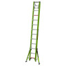 HyperLite SumoStance Extension Ladder (Ground Cue Cable Hook Claw & Pole Strap) Fiberglass 24 ft. Type IAA-375 lbs. Rated