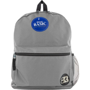 16" Basic Backpack, Gray