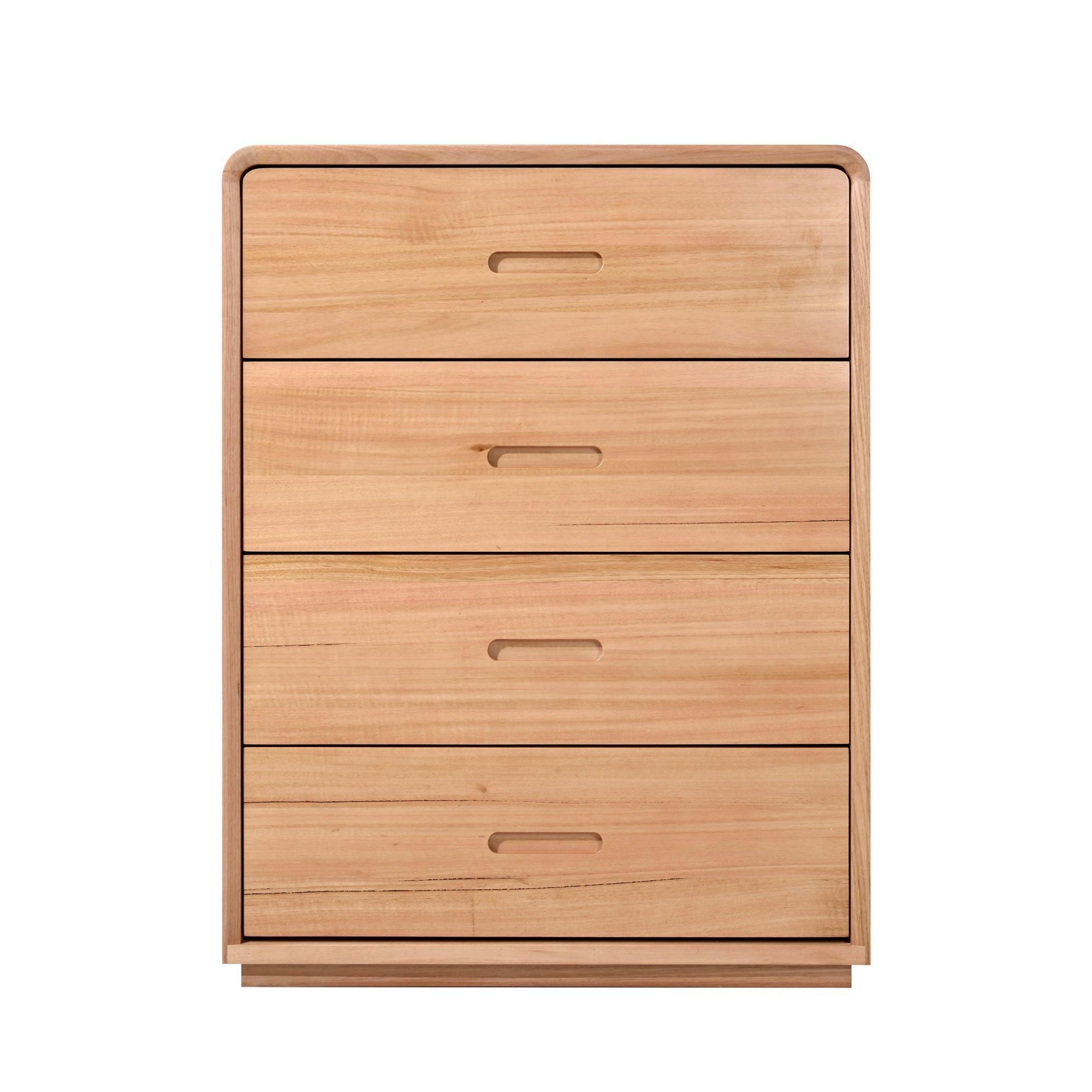 Product image of the Valentine Tallboy (4 Drawer), Natural from Forty Winks
