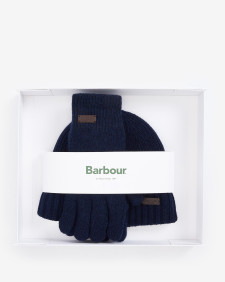 Carlton Beanie and Gloves Gift Set Classic Navy