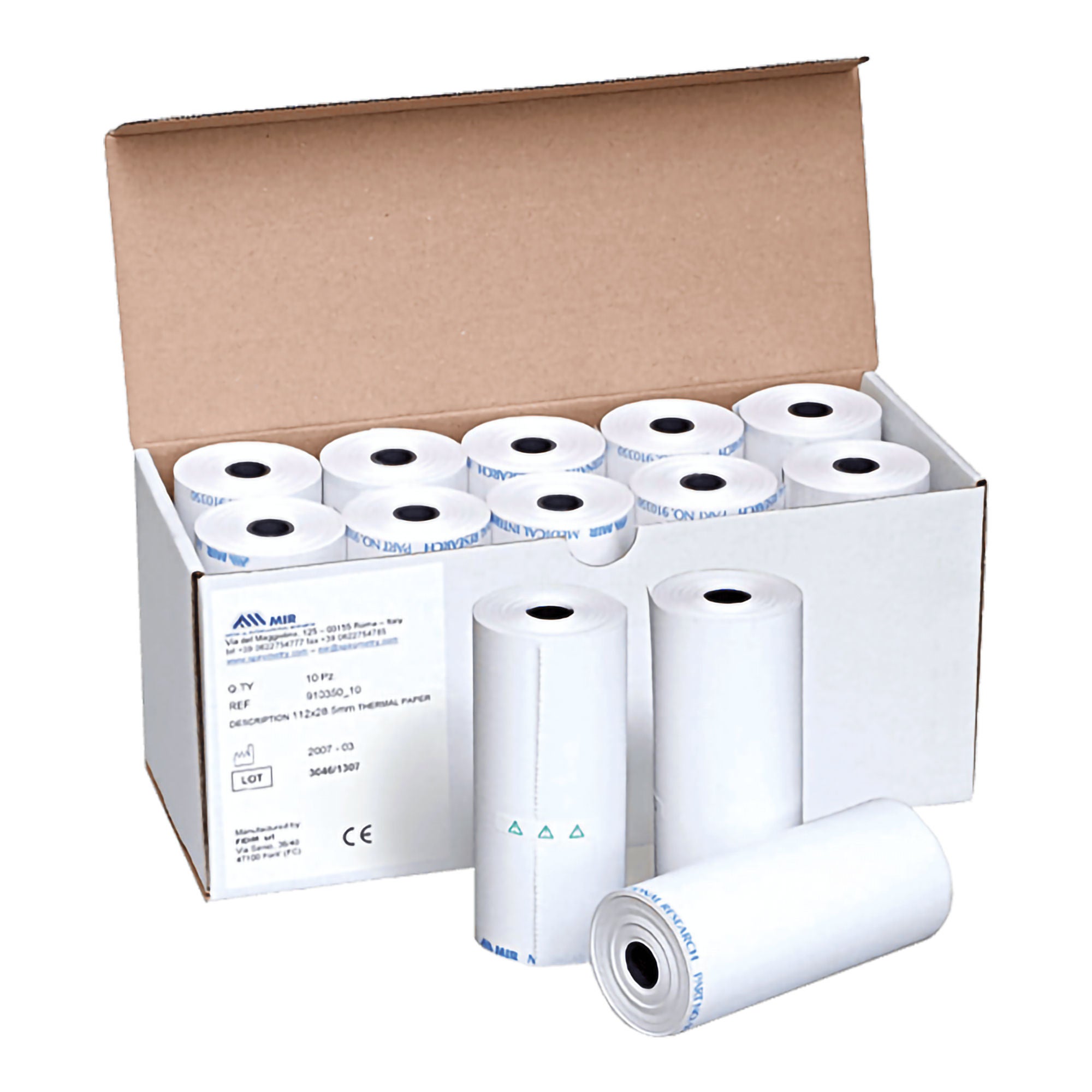 EdanUSA & MDPro PAPER, PRINTER F/SPIROLAB SPIROMETER (10/BX)