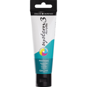 System3 Acrylic Paint, Phthalo Turquoise, 59 mL