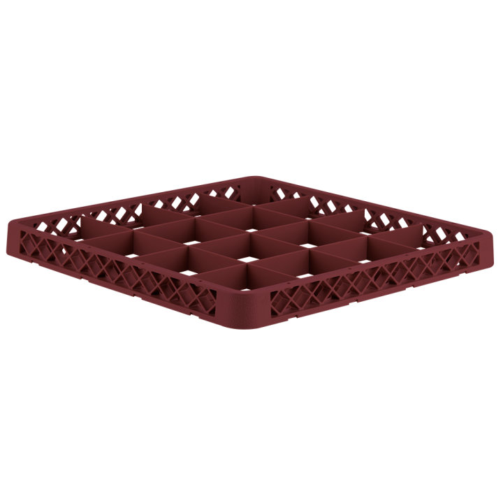 Traex® Full-Size Burgundy 16 Compartment Glass Rack Extender