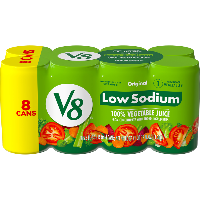 Low Sodium 100% Vegetable Juice