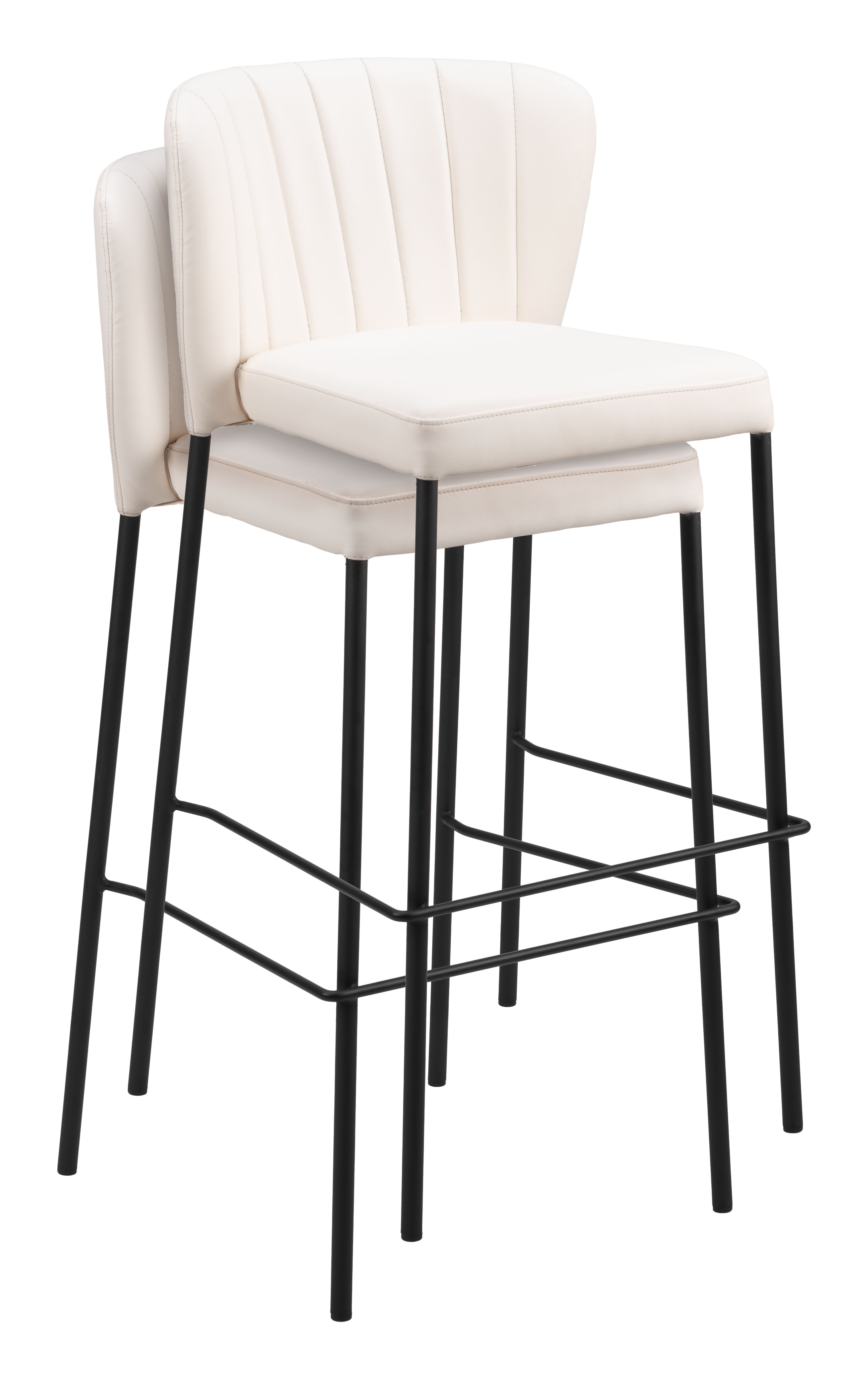 Linz Barstool (Set of 2) Cream product image