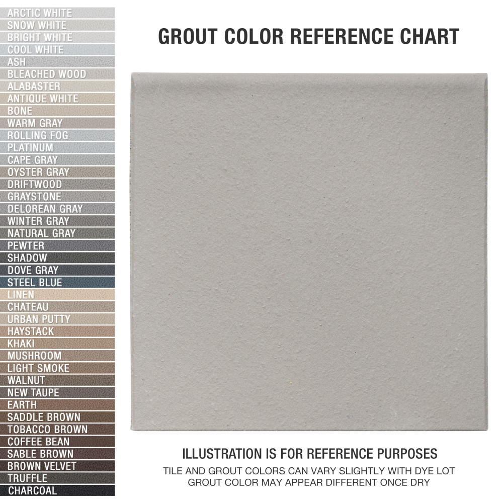 Quarry Bullnose Grey 5-7/8 in. x 5-7/8 in. Ceramic Floor and Wall Trim