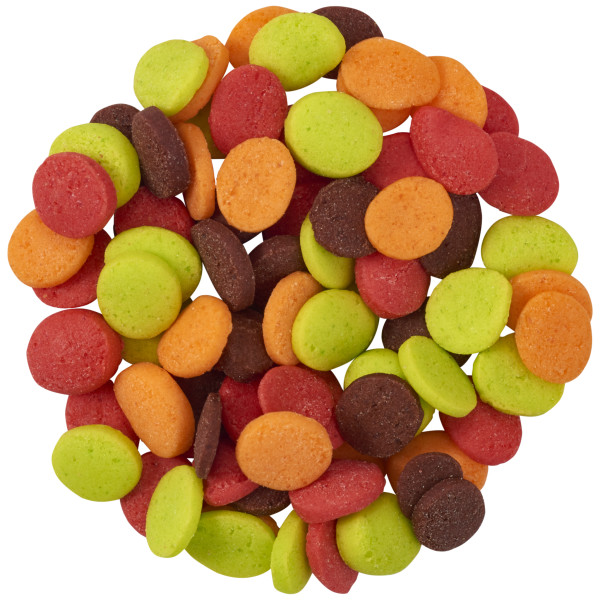 Autumn Thanksgiving Confetti - Red 3 Free Quins