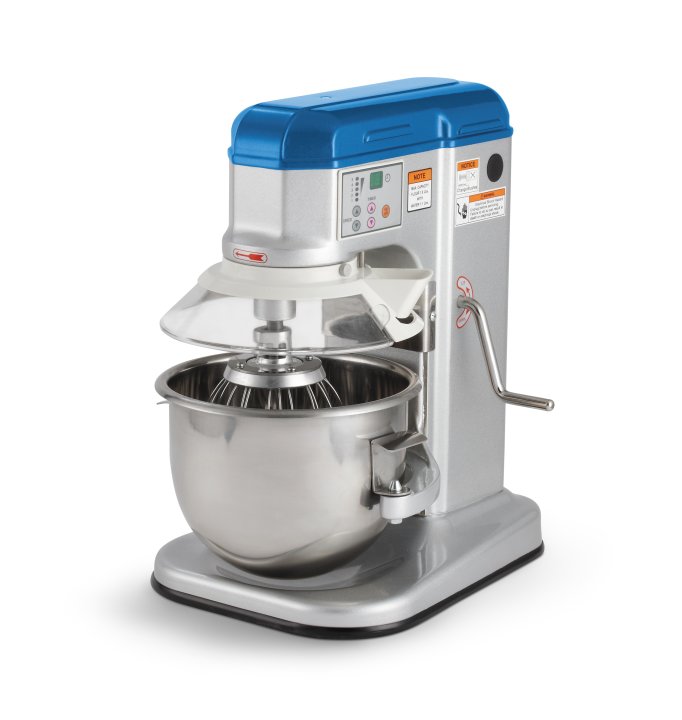 7-quart 110- to 120-volt countertop mixer with safety guard
