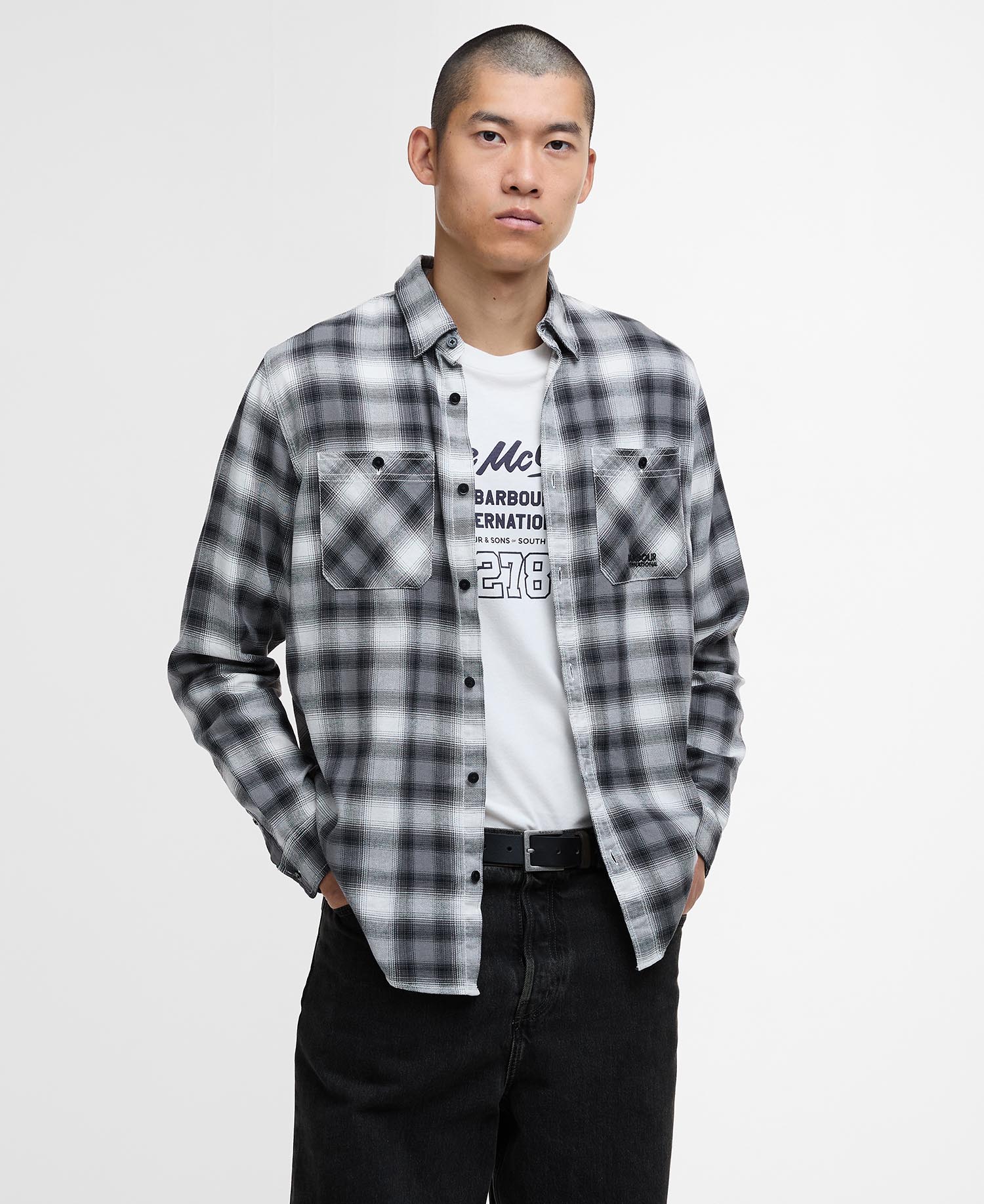 Trialist Check Long-Sleeved Shirt image number 0
