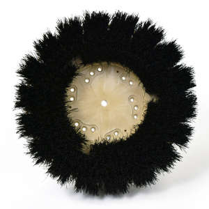 Malish, 14" Bassine Scrubbing Brush, Black