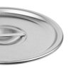 6-quart stainless steel bain-marie cover