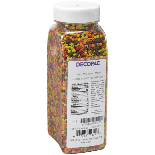 Autumn Thanksgiving Confetti - Red 3 Free Quins