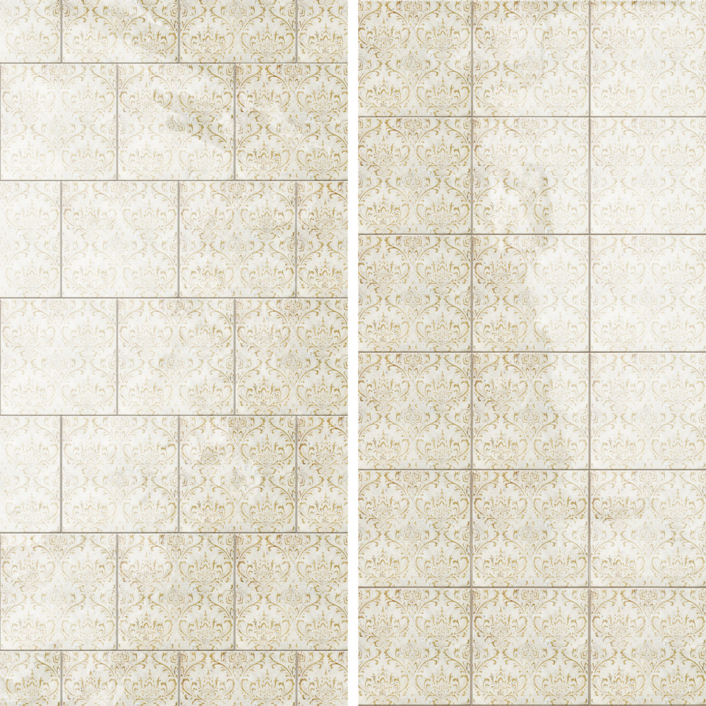 Milano Decor Daman Beige 7-7/8 in. x 7-7/8 in. Ceramic Wall Tile