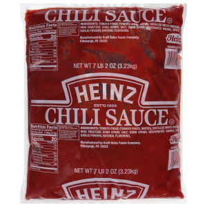 HEINZ Chili Sauce, 7.2 lb. Pouches (Pack of 6) image