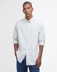 Oxford Tailored Long-Sleeved Shirt Oatmeal