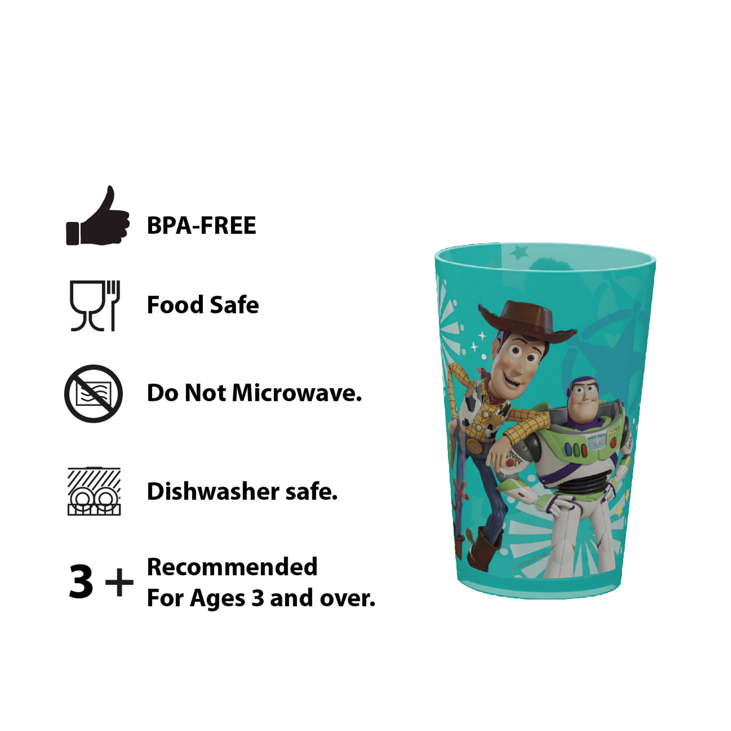 Disney Pixar Dinnerware Set, Woody, Buzz and Friends, 5-piece set slideshow image 6 Disney Pixar Dinnerware Set, Woody, Buzz and Friends, 5-piece set slideshow image 6