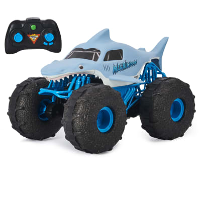 Monster Jam, Official Megalodon Storm All-Terrain Remote Control Monster Truck for Boys and Girls, 1:15 Scale, Kids Toys for Ages 4-6+