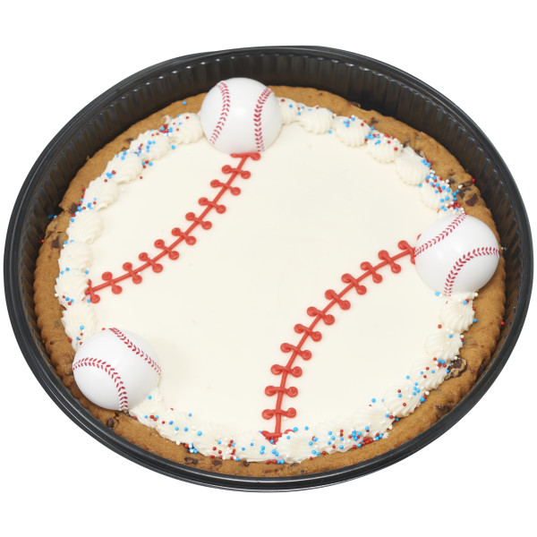 3D Baseball Cupcake Rings