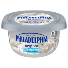 Philadelphia Reduced Fat Cream Cheese 1/3 Less Fat, 8 oz Tub