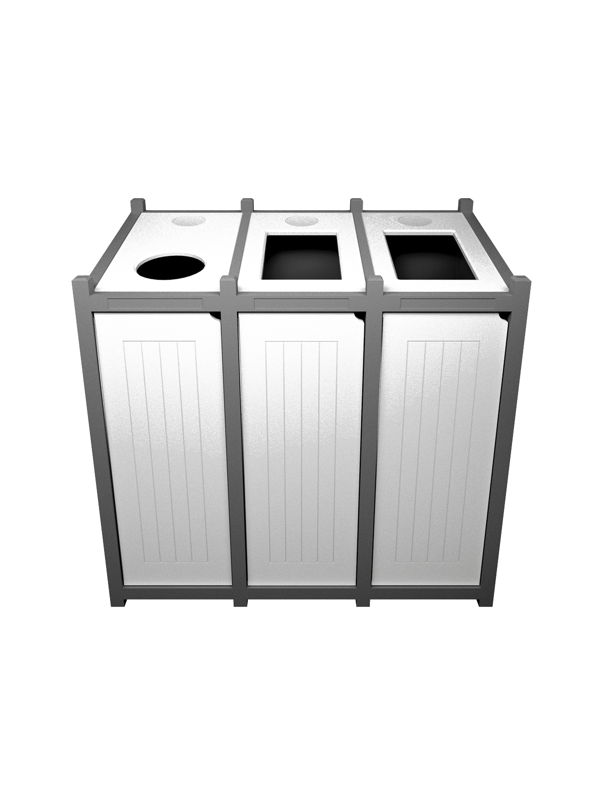 VENTURE – Triple – Unit – Circle-Full-Full – Grey-White