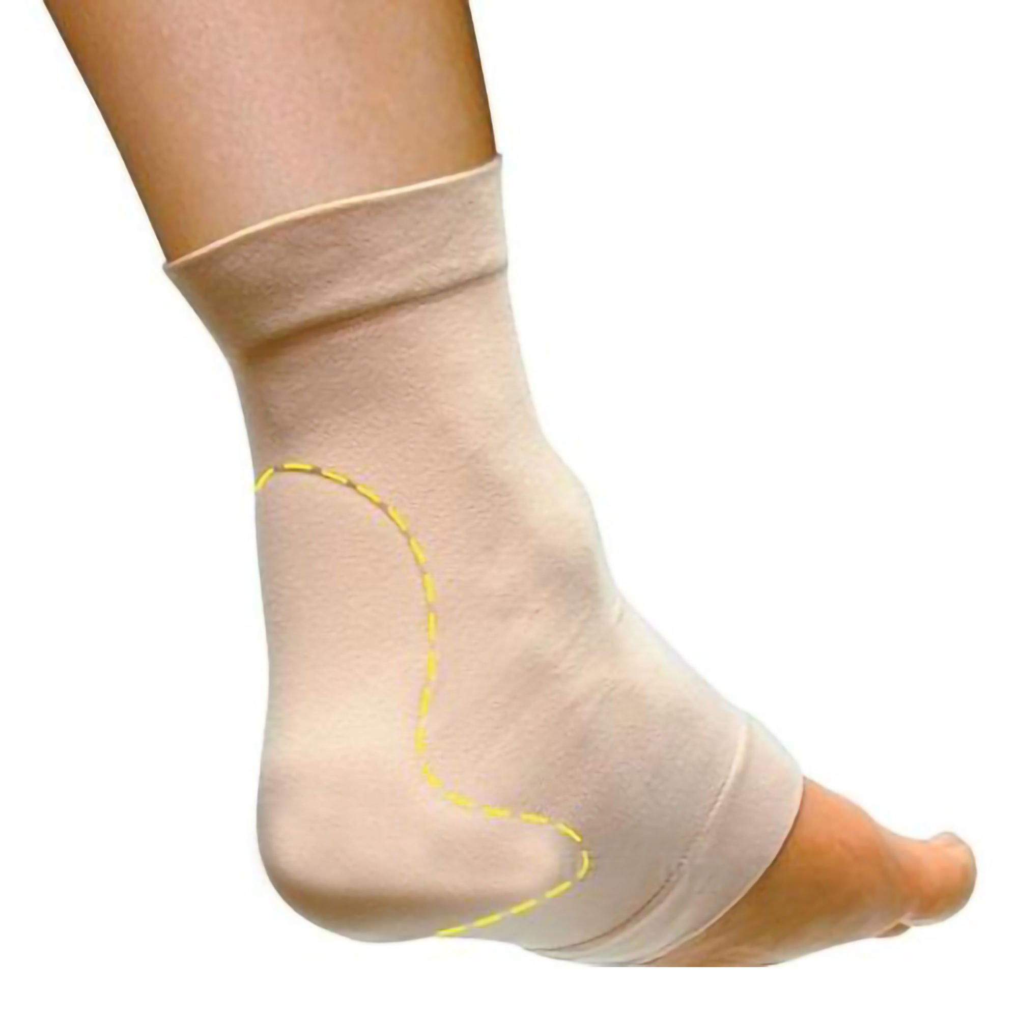 PediFix® Visco-GEL® Beige Achilles' heel Protector, Small/Medium
