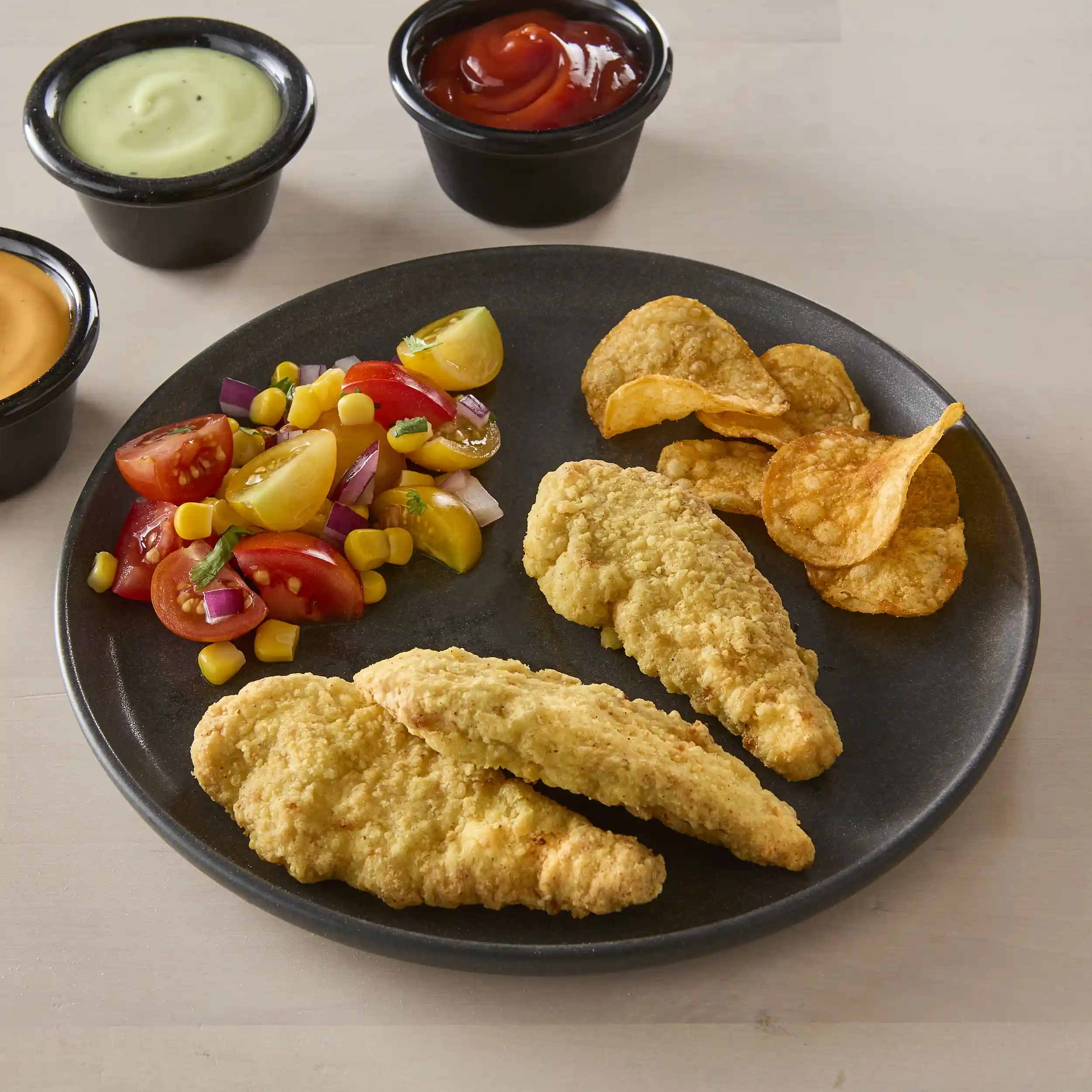 Tyson Red Label® Uncooked Golden Crispy Formed Chicken Tender Fritters_image_2