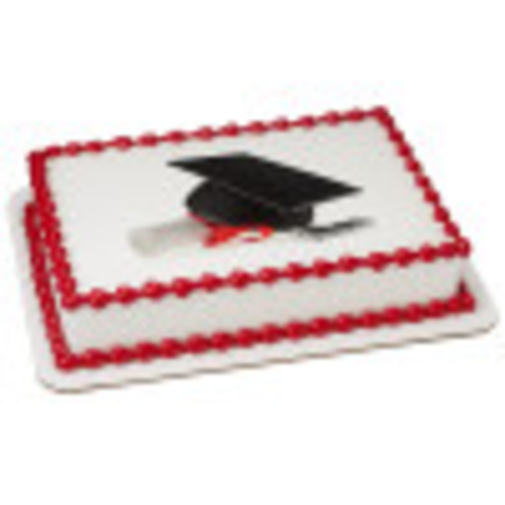 Order Graduation Hat Edible Image® by PhotoCake® Cake from MEIJER 020