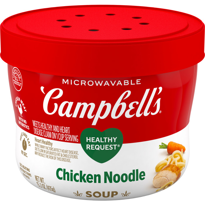 Healthy Request® Chicken Noodle Soup Microwavable Bowl