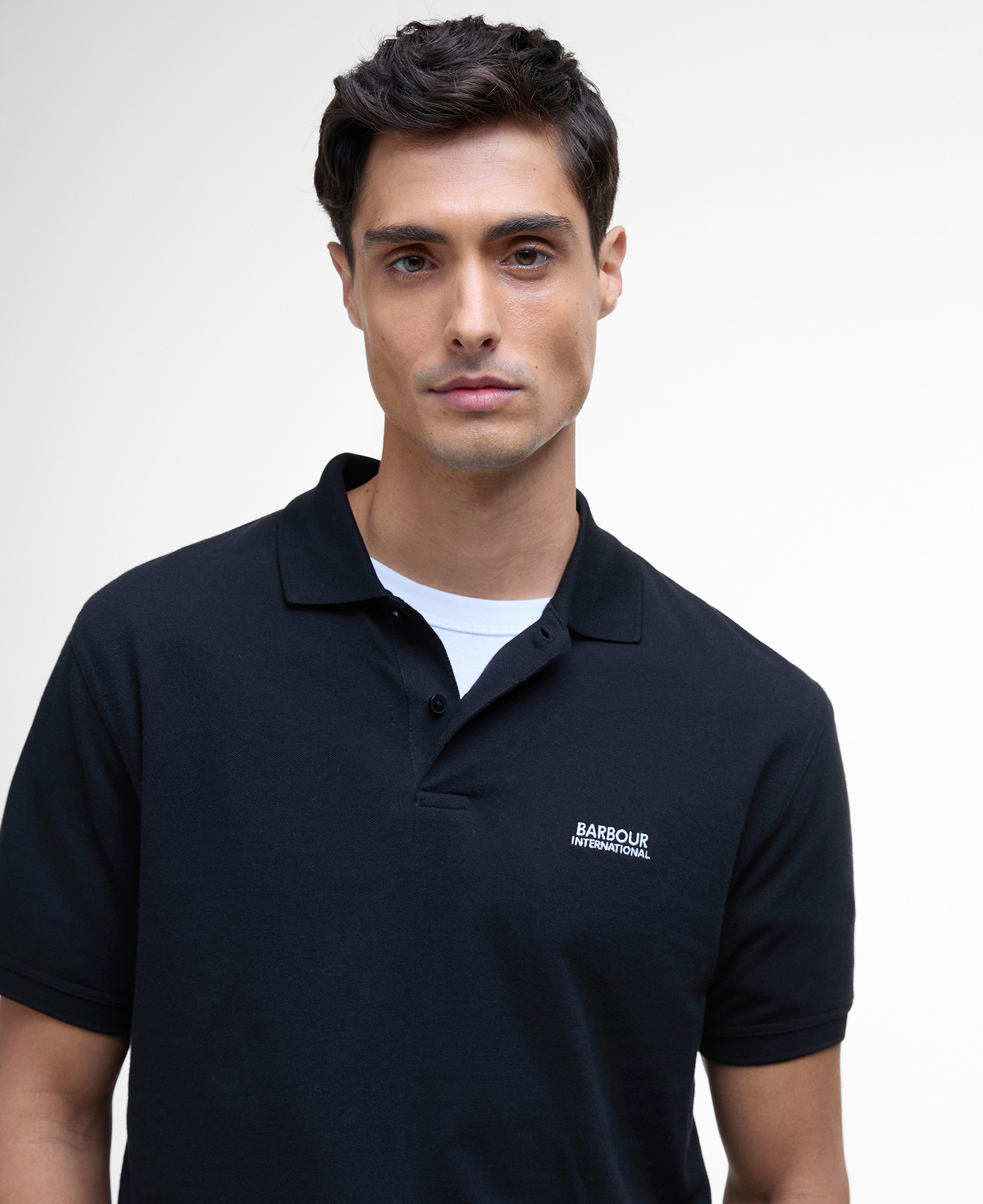 Polo Essential in piqué leggero image number 3