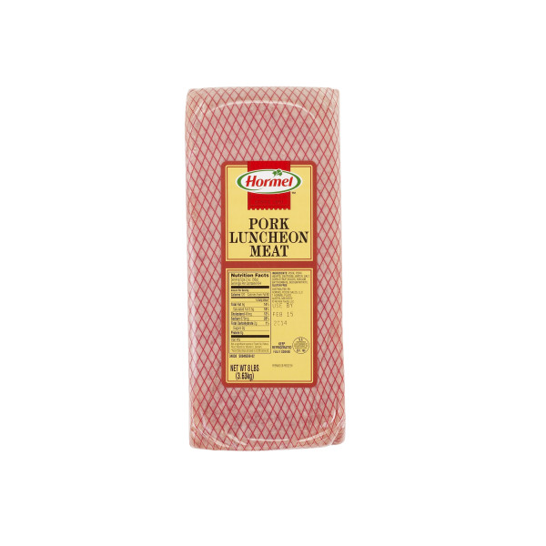 HORMEL(r) Luncheon Meat, Pork, Bag, 4/8 lb . C1CB - Front Center Inner Pack (Hi Res)