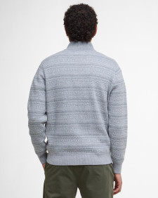 Maglione con zip corta Dartfield Light Grey