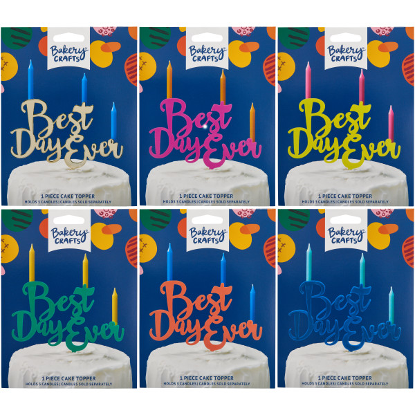 Best Day Ever Candle Holder DecoPac