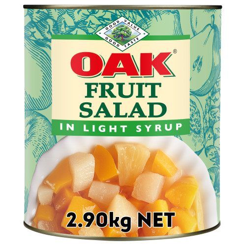  OAK® Fruit Salad in Light Syrup 2.9kg 