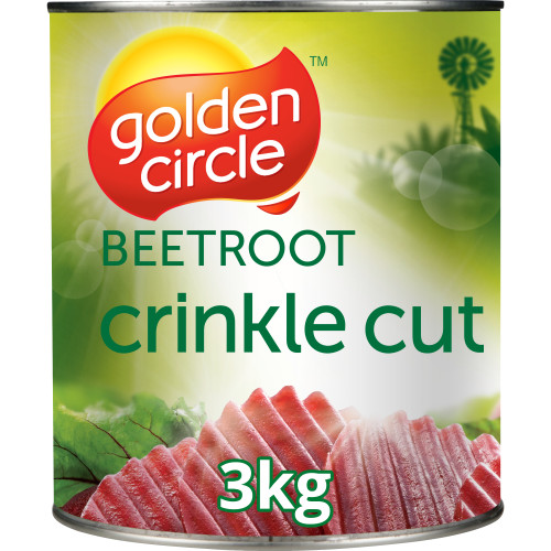  Golden Circle® Crinkle Cut Beetroot 3kg 