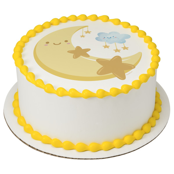 Lullaby Moon and Cloud PhotoCake® Edible Image®